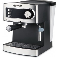 semi automatic coffee machine MC683B, black